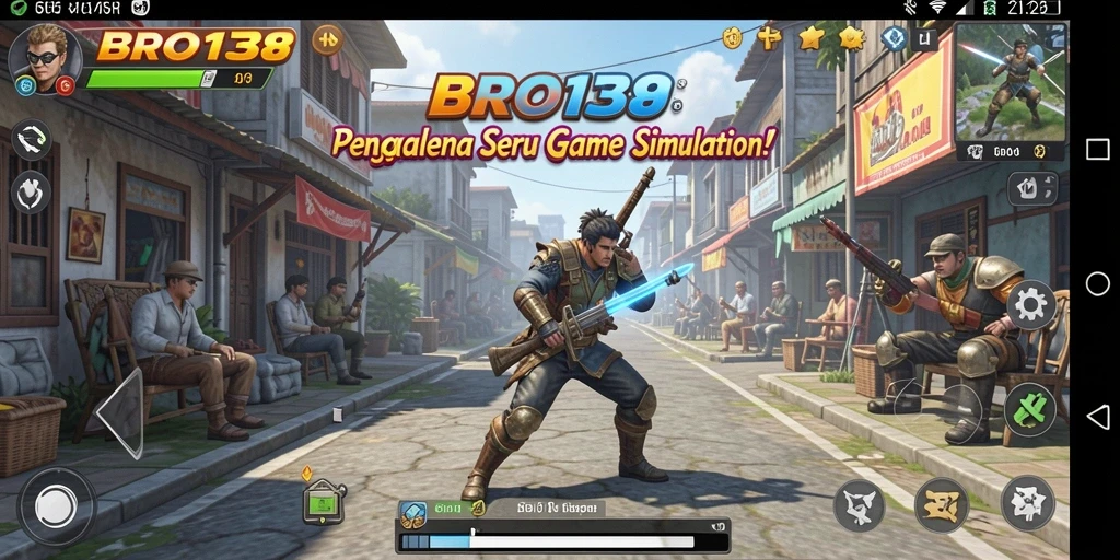 Gameplay BRO138 yang menampilkan simulasi interaktif dan mendalam.