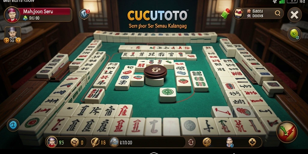 Tampilan gameplay CUCUTOTO yang menarik dan penuh warna.