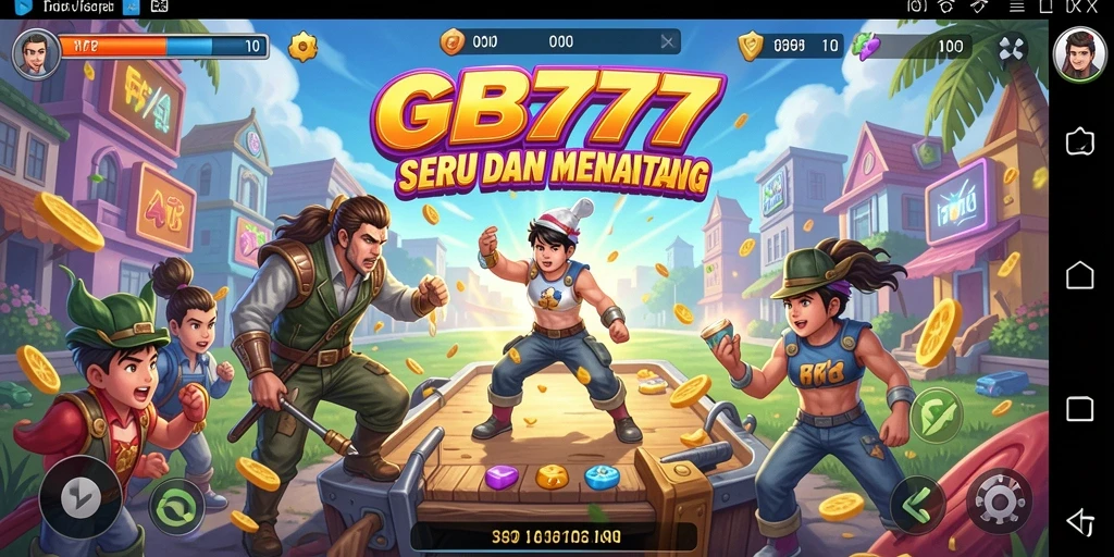 Tampilan gameplay yang seru dan interaktif dari GB777.