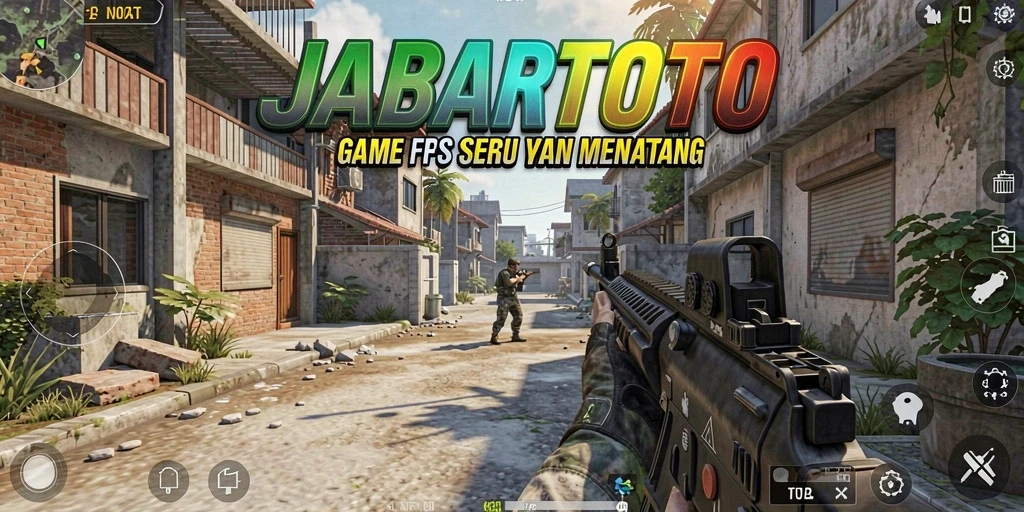 Tampilan gameplay intens JABARTOTO dalam aksi pertempuran.