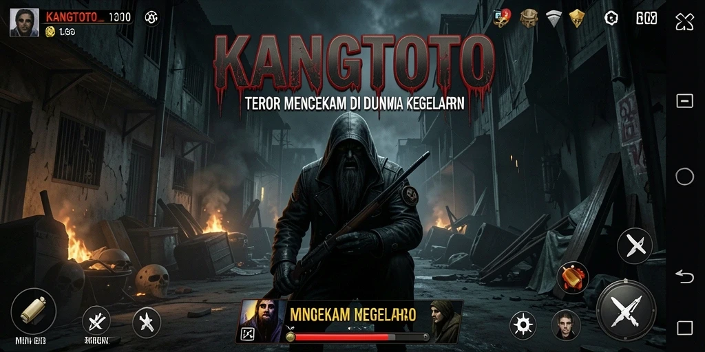 Gameplay KANGTOTO yang mencekam dan menegangkan.