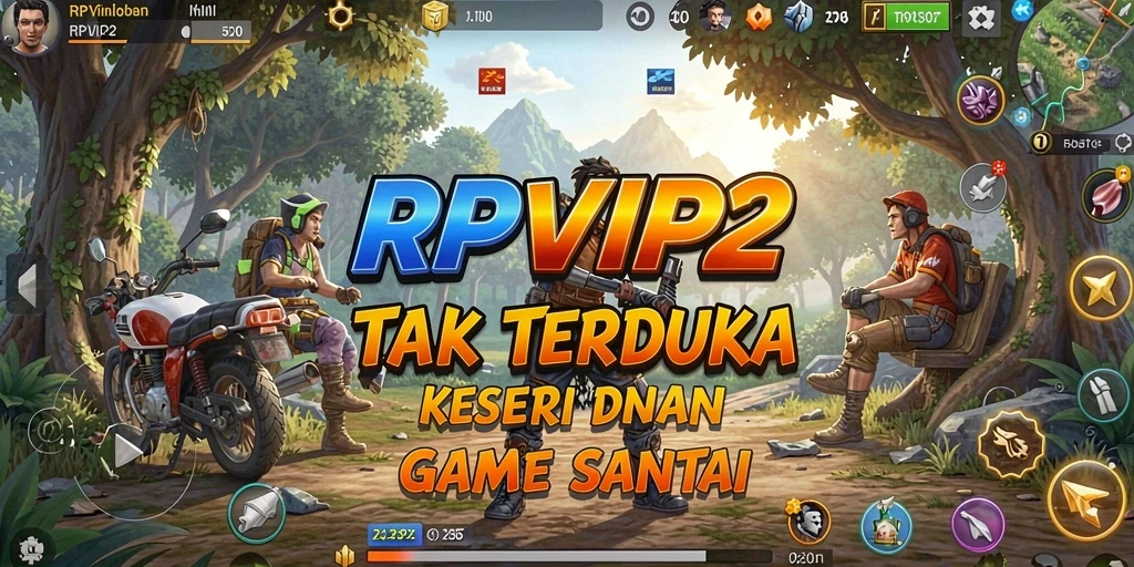 Screenshot RPVIP2 menampilkan gameplay santai yang menghibur.