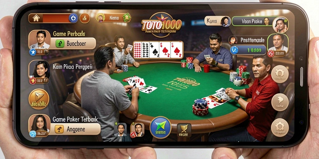 Tampilan gameplay seru dan menegangkan di TOTO1000.