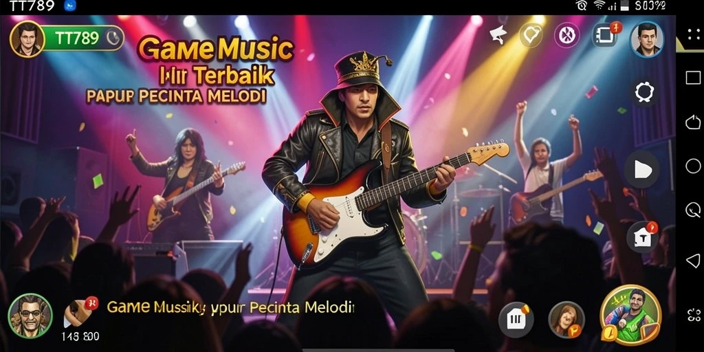 Screenshot gameplay TT789 menampilkan pengalaman bermain musik yang seru.